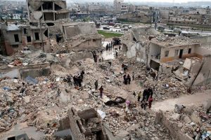 Esad Halep'i Scud f&uuml;zeleriyle vuruyor