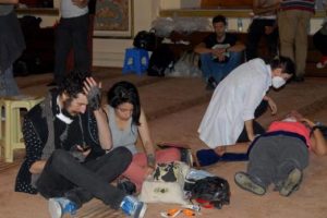 Eylemciler hastanede fişleniyor iddiası