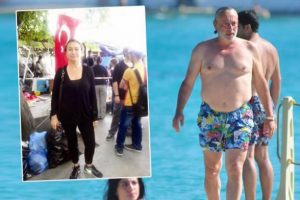 Demet Akbağ Gezi'de, eşi &Ccedil;eşme'de tatilde