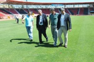 FIFA Kamil Ocak stadında inceleme yaptı