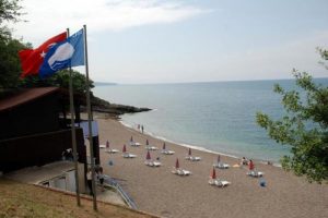 Ceneviz Kalesi Plajı'nda mavi bayrak t&ouml;reni