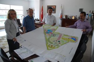 Gemlik B&ouml;lge Parkı g&ouml;z kamaştıracak