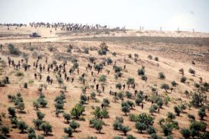 Sınırda silah sesleri