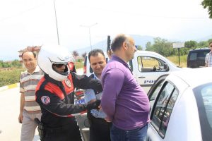 Bursa'da nefes kesen tatbikat