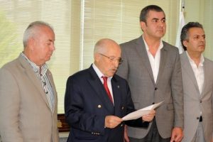 Erkan K&ouml;r&uuml;stan'da listesini teslim etti