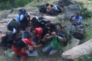 Filmleri aratmayan kurtarma operasyonu