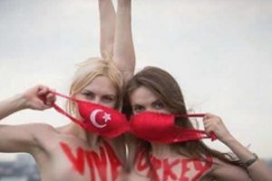 Femen Gezi Parkı i&ccedil;in geliyor