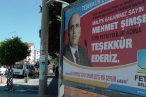 MHP'li Başkandan bilboardlı teşekk&uuml;r