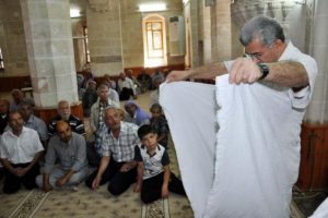 Hacı adaylarına uygulamalı eğitim