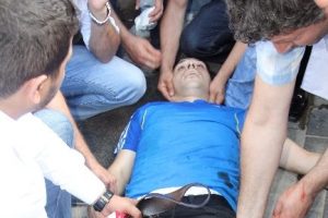 Silahla vurulan şahıs yaşam savaşı veriyor