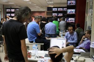 Yunanistan'da ERT krizi s&uuml;r&uuml;yor