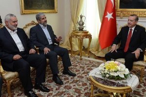 Erdoğan Filistinli liderlerle g&ouml;r&uuml;ş&uuml;yor