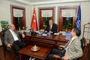 UEDAŞ'tan B&uuml;y&uuml;kşehir Belediyesi'ne ziyaret