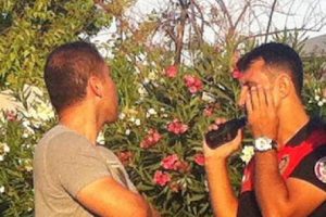 Tuvaletten attığı yardım mesajıyla kurtuldu