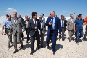 Hollanda Dışişleri Bakanı'ndan Suriyeli sığınmacılara ziyaret