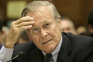 ABD &uuml;ss&uuml; gitti Rumsfeld geldi