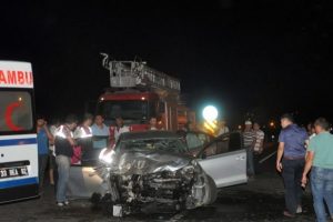Alanya'da trafik kazası: 4 yaralı