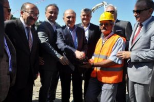 Bakan Bayraktar Trabzon TED Koleji'nin temelini attı
