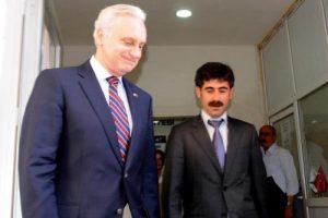 Ricciardone'den Van Belediye Başkanı'na ziyaret