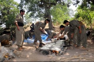 &Ccedil;ekilen PKK'lılar burada toplanıyor