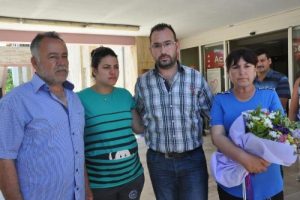 Yoğun bakımdaki &uuml;niversiteli Ali'nin ailesine ziyaret