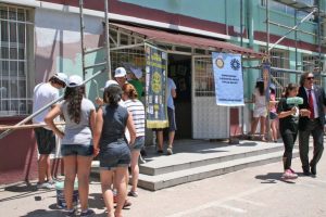 Demirtaşpaşa okulu boyanıyor