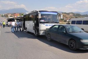 Denizli'de zincirleme kaza: 10 yaralı