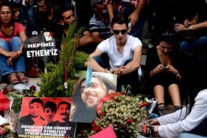 Ankara'da protesto eylemi
