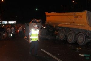 İstanbul'da hafriyat kamyonu dehşeti