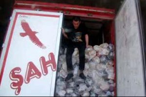 TIR dorsesinde 4 ka&ccedil;ak yakalandı
