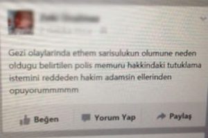 'Adamsın, ellerinden &ouml;p&uuml;yorum' tweetine soruşturma