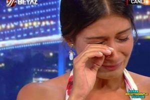 Irmak Atuk g&ouml;zyaşlarına boğuldu