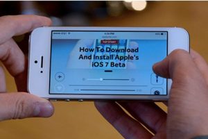 iOS 7'nin 2.Betası Yayınlandı
