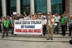Gezi parkı g&ouml;zaltılarına tepki
