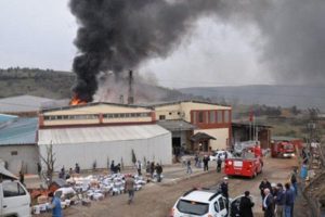Havai fişek fabrikasında patlama