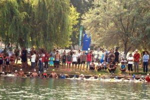İznik Triatlonu'na 167 triatlet katıldı