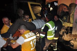 Bursa'da feci kaza