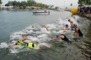 İznik'te triatlon heyecanı