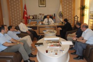 Kentsel d&ouml;n&uuml;ş&uuml;m m&uuml;d&uuml;r&uuml;nden Aktaş'a ziyaret