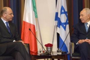 İtalya Başbakanı Enrico Letta İsrail'de
