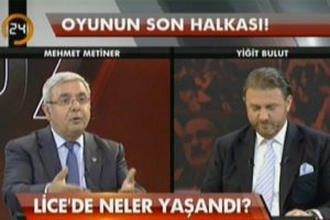 Metiner: Sokakları karıştırmaya &ccedil;alışıyorlar