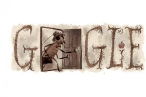 Franz Kafka'nın 130'uncu doğum g&uuml;n&uuml; Google doodle