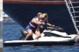 Sabancı'dan jet-ski şov