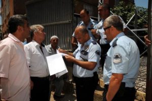 Mahallelinin baz istasyonu tepkisi