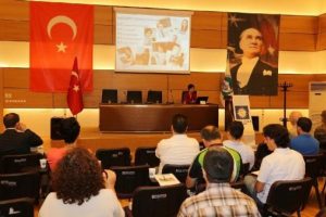 Kayseri'de bisiklet &ccedil;alıştayı