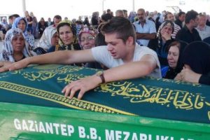Almanya'da &ouml;len T&uuml;rk toprağa verildi