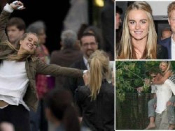 Prens Harry'nin sevgilisi dans&ccedil;ı &ccedil;ıktı