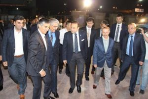 Bağış'tan şafak vakti ziyaret