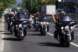 Motosiklet&ccedil;iler Karadeniz turunda