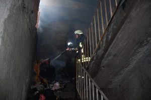 Ekmek yaparken ev yanıyordu